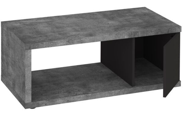 Betonově šedý konferenční stolek TEMAHOME Berlin 105