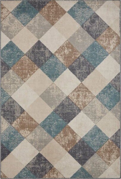 Modro-béžový koberec 340x240 cm Terrain