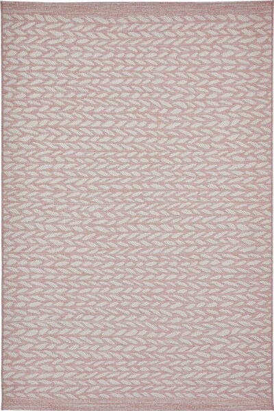 Růžový/béžový venkovní koberec 170x120 cm Coast