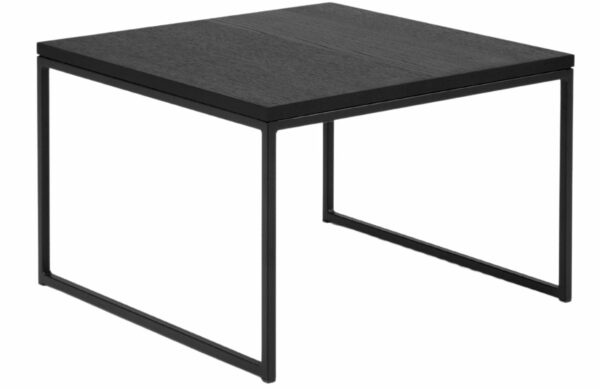Černý dubový konferenční stolek MICADONI VELD
