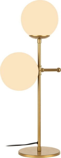 Stolní lampa ve zlaté barvě