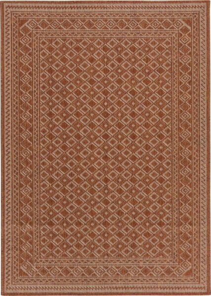 Červený venkovní koberec 170x120 cm