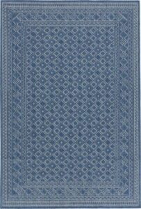 Modrý venkovní koberec 170x120 cm