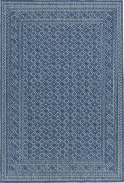 Modrý venkovní koberec 170x120 cm