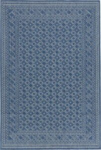 Modrý venkovní koberec 290x200 cm
