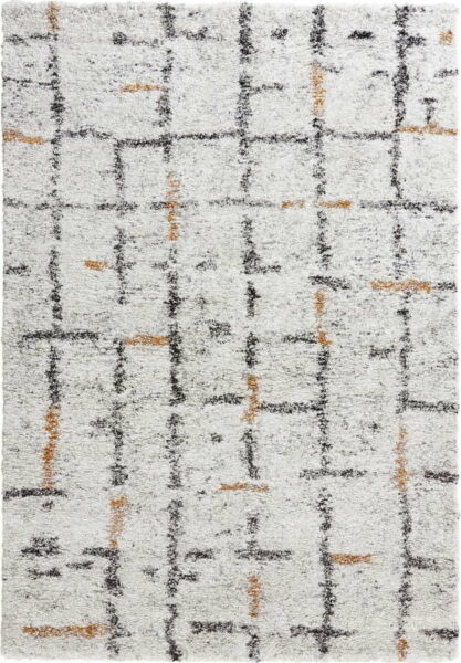 Krémový koberec Mint Rugs Grid