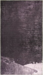 Šedý pratelný koberec 230x160 cm
