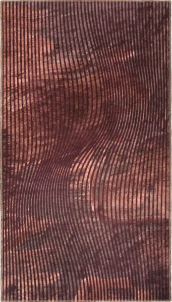 Vínový pratelný koberec 80x50 cm