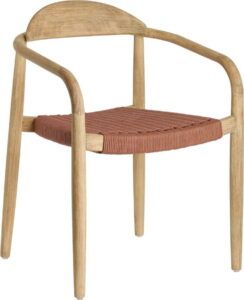 Zahradní židle z eukalyptového dřeva s
