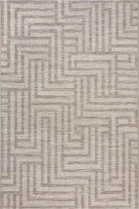 Šedo-béžový venkovní koberec 290x200 cm Salerno
