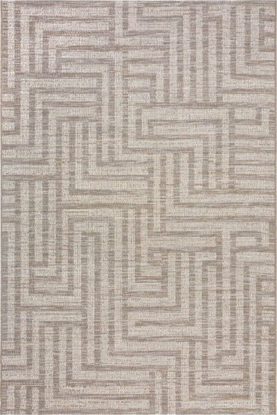 Šedo-béžový venkovní koberec 290x200 cm Salerno