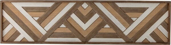 Dřevěná nástěnná dekorace 122x33