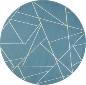 Modrý koberec Ragami