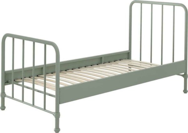 Zelená dětská postel 90x200 cm