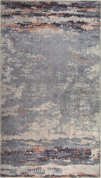 Šedý pratelný koberec 230x160 cm -