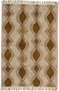 Hnědo-béžový koberec 200x140 cm Isadora