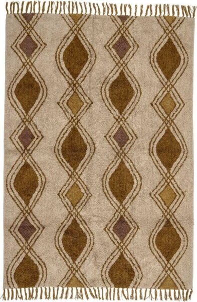 Hnědo-béžový koberec 200x140 cm Isadora -
