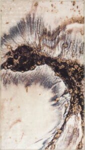 Krémovo-hnědý pratelný koberec 180x120 cm