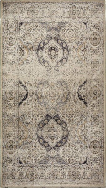Béžový pratelný koberec 150x80