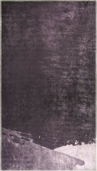 Šedý pratelný koberec 180x120 cm