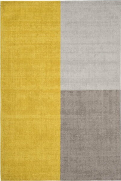 Žluto-šedý koberec Asiatic Carpets Blox