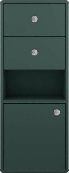 Tmavě zelená koupelnová skříňka Tom Tailor Color