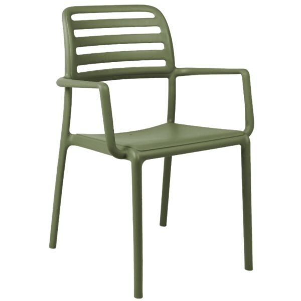 Nardi Zelená plastová zahradní židle