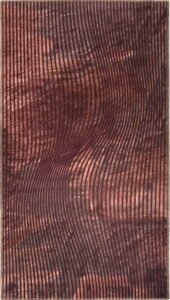 Vínový pratelný koberec 150x80 cm