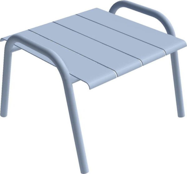 Hliníkový zahradní odkládací stolek 45x50 cm