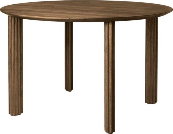 Kulatý jídelní stůl z dubového dřeva ø 120
