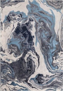 Modrý koberec 290x200 cm Aurora