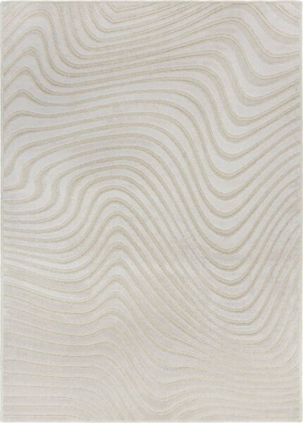 Béžový vlněný koberec 200x290 cm Channel