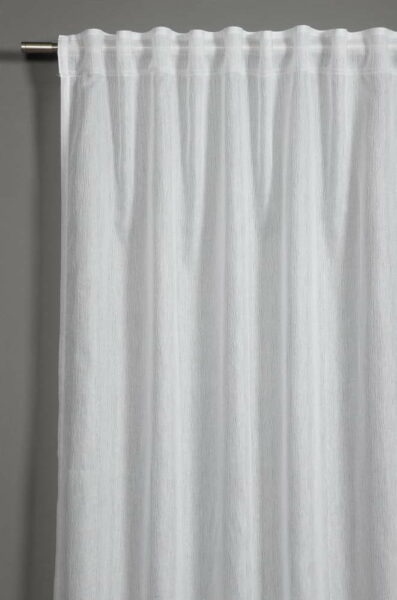 Bílá záclona 245x140 cm Jacquard-Voile