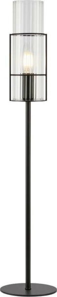 Černá stolní lampa (výška 65 cm)