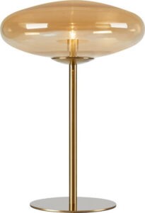 Okrově žlutá stolní lampa (výška 40