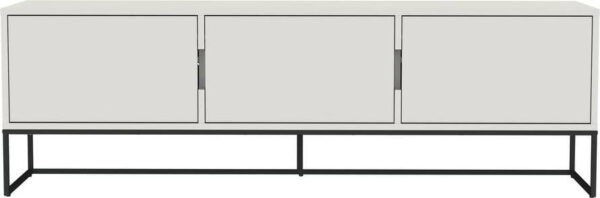 Bílý TV stolek Tenzo