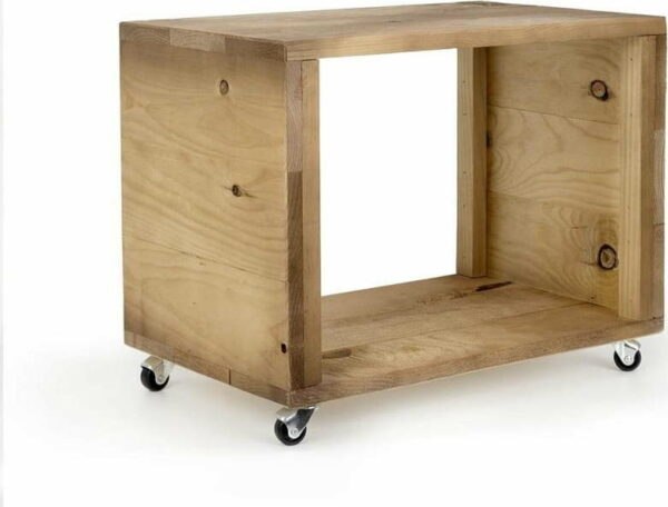 Dřevěný pojízdný stolek Really