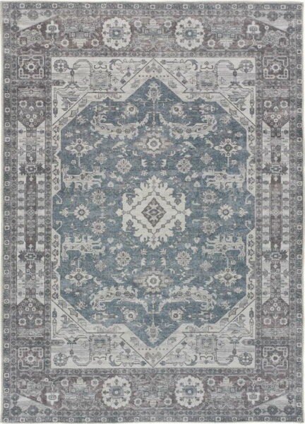 Modrý koberec 120x170 cm Mandala