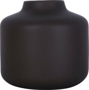 Černá keramická váza PT