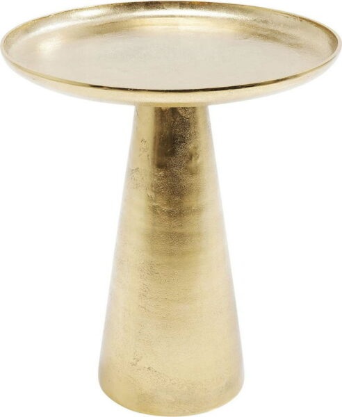 Odkládací stolek ve zlaté barvě Kare Design