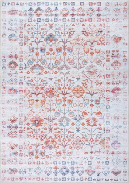 Růžový pratelný koberec 170x120 cm FOLD