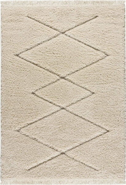 Béžový koberec 190x128 cm Native