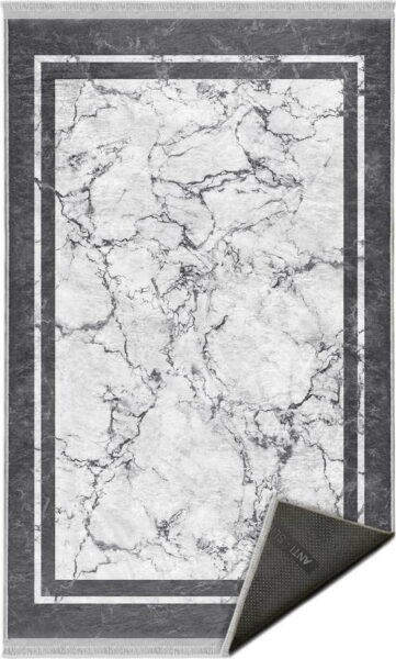 Bílo-šedý koberec 160x230 cm –