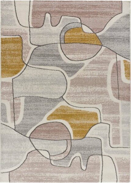 Žluto-krémový koberec 160x230 cm Ashley