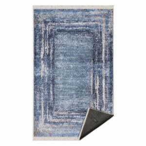 Modrý koberec 80x150 cm –