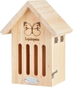 Dřevěný domeček pro motýly