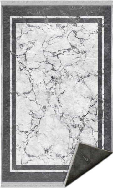 Bílo-šedý koberec 120x180 cm –