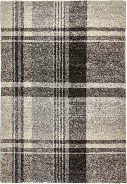 Šedý koberec 220x160 cm Elegant