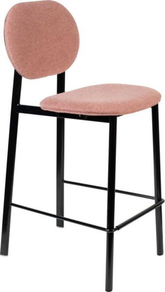 Světle růžová barová židle 94 cm