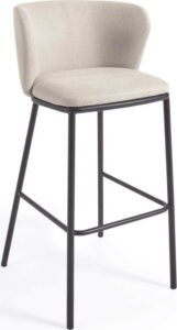 Béžové barové židle v sadě 2 ks 102